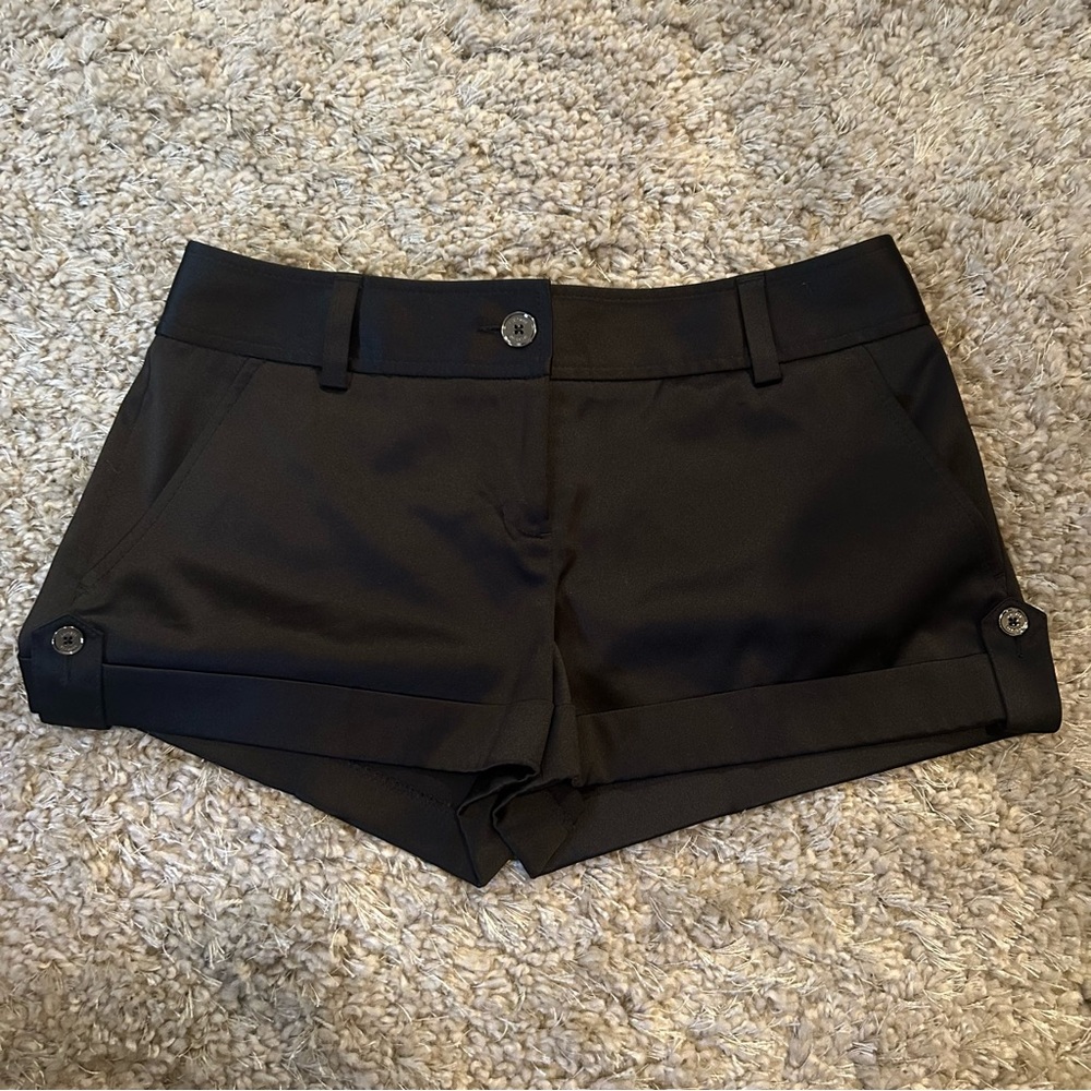 Express Women’s Black Shorts - Elegant and Smooth